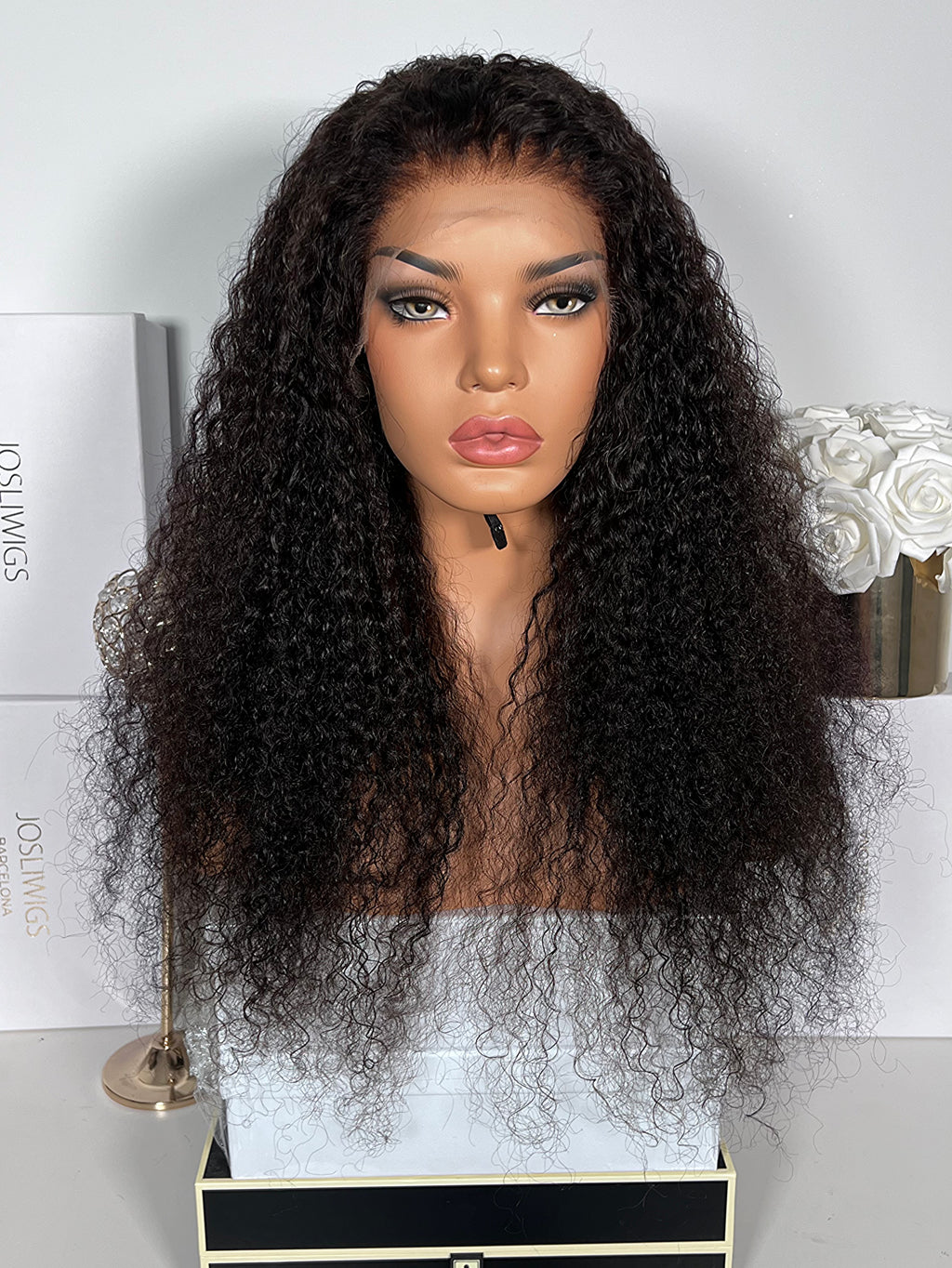 SANDY curly 13x6 glueless wig ( size M will be ship in 3 business days)