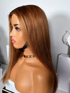 SASSY glueless blonde straight wig