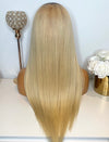 EDA blonde glueless 13x4 front lace wig (Shipped in 10 to 15 business days)